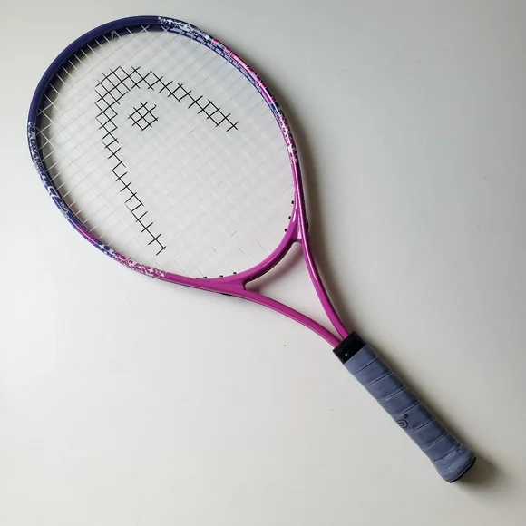 BARBIE HEAD JUNIOR SERIES 25 TENNIS RACQUET NWOT with Original Barbie Bag